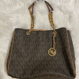 Brown Michael kors tote